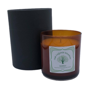 Luxury Soy Candle - Amber Scent
