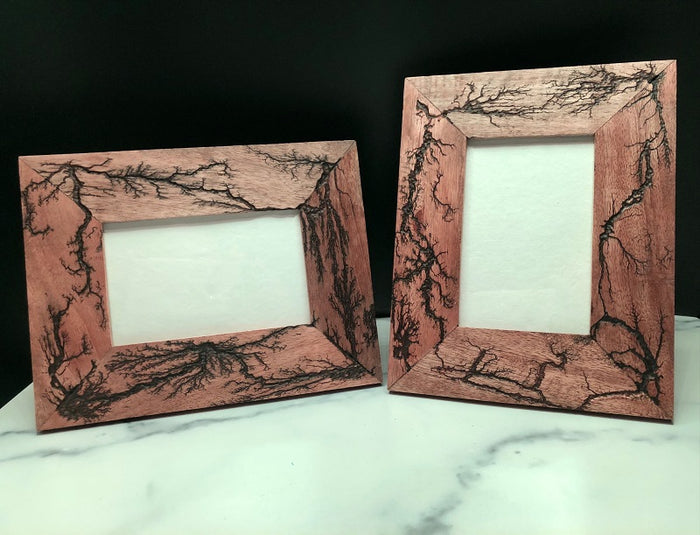 4 x 6 Wooden Picture Frame - Roots Motif