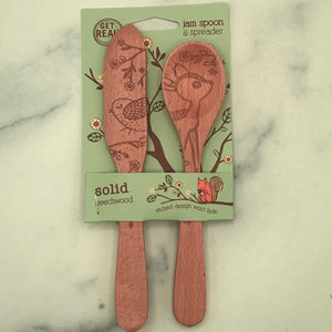Jam and Spoon Spreader Set