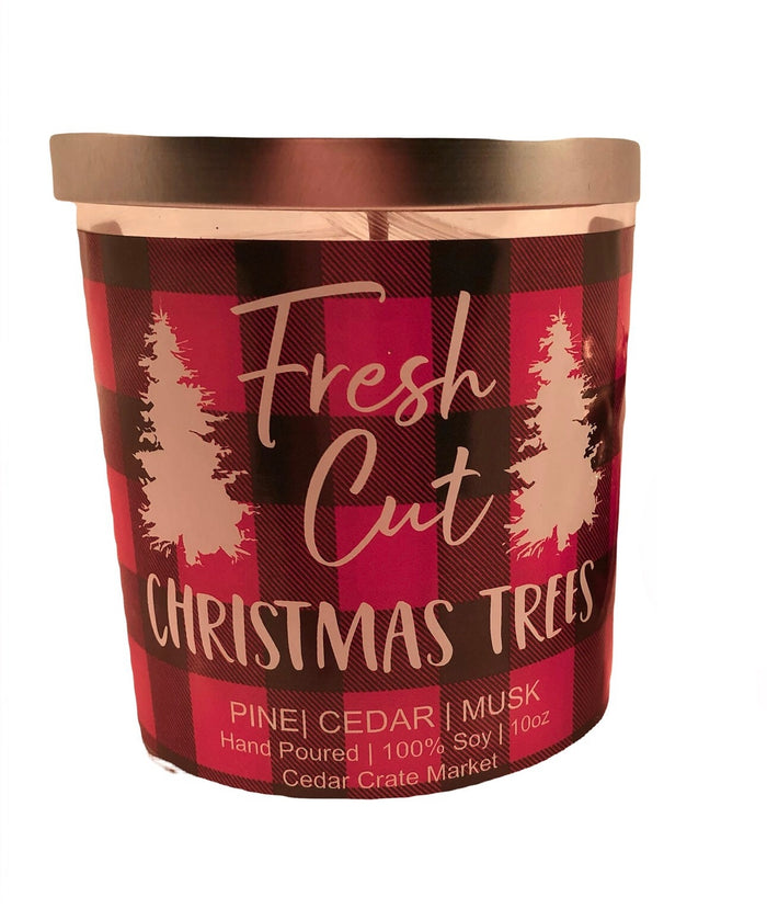 Scented Candle - Fresh Cut Christmas Trees